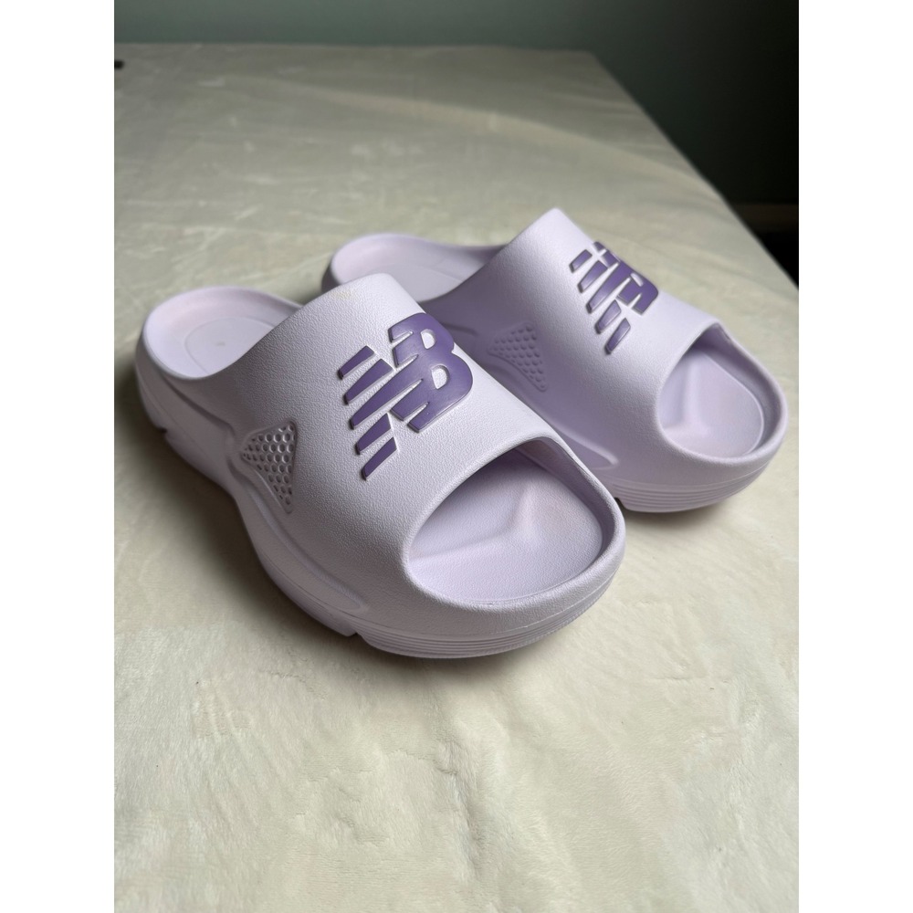 New Balance 200 2.0 Slides Lavender Purple Recovery Sandals Mens 6 Womens 7.5